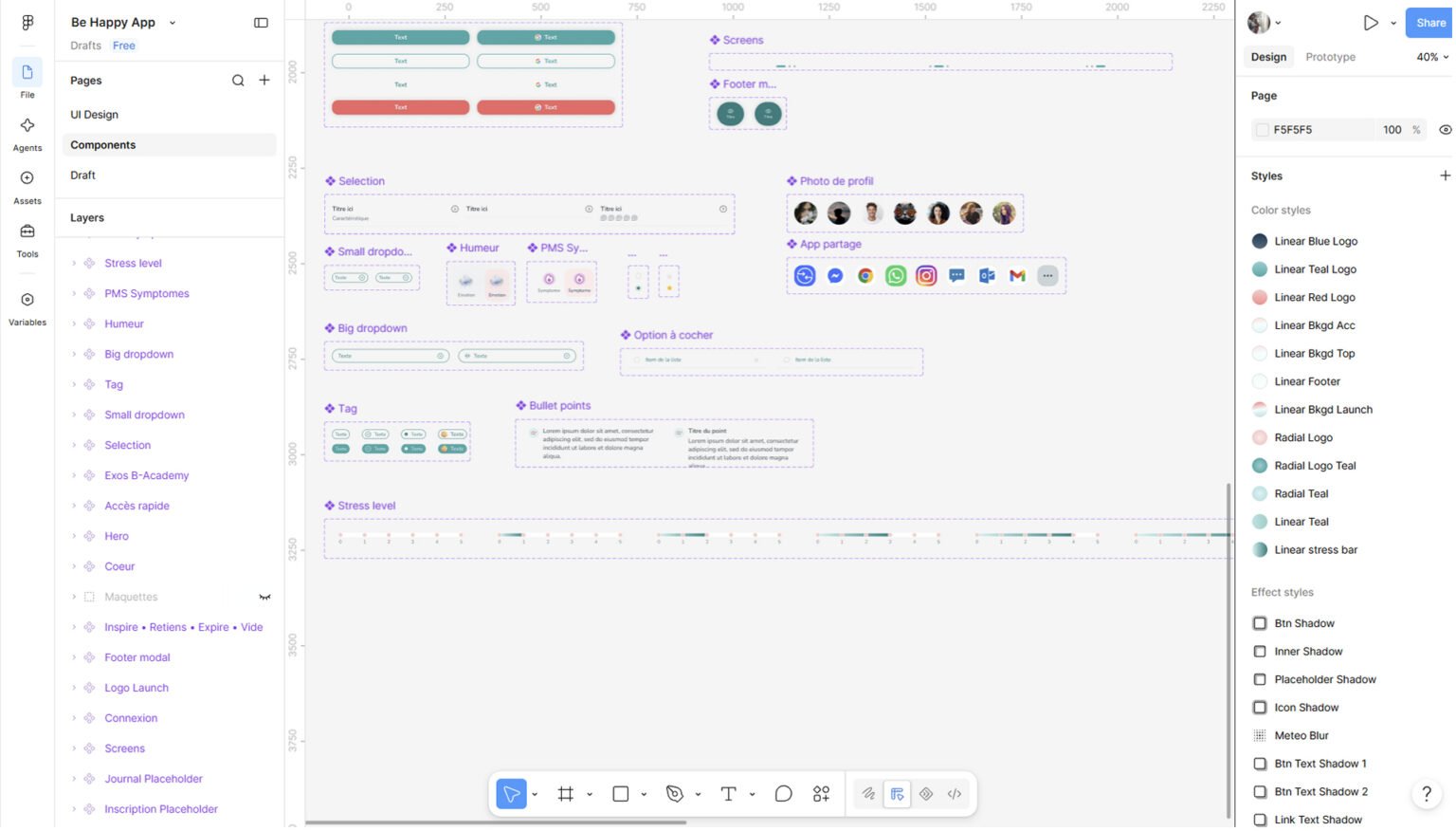 Projet Breath : composants