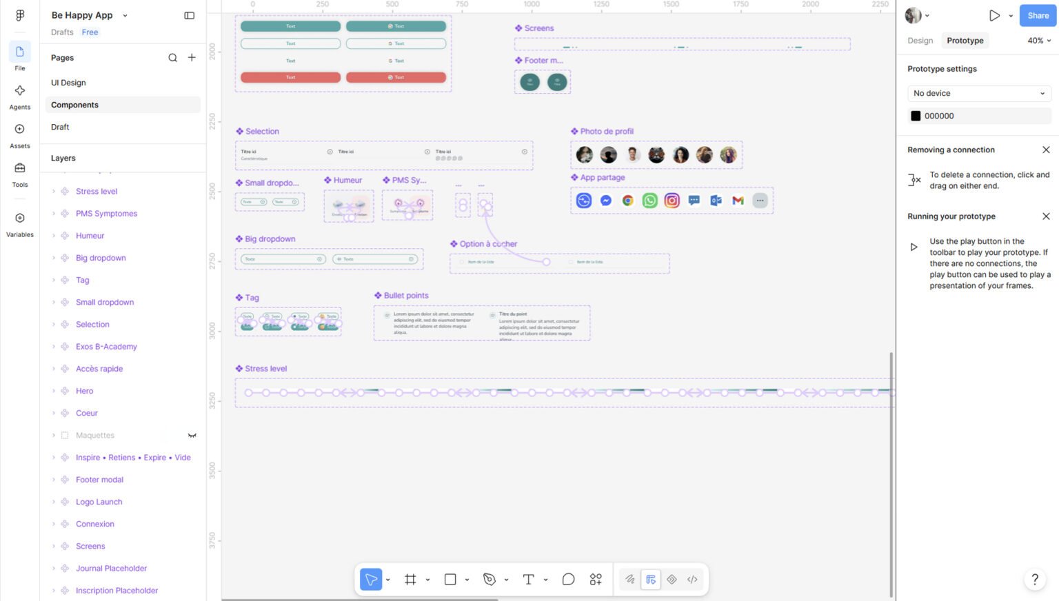 Projet Breath : prototypage dans les composants