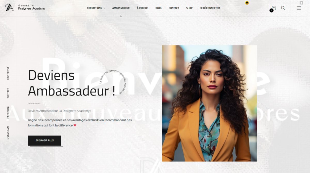 La Designers Academy - page du site : Ambassadeur