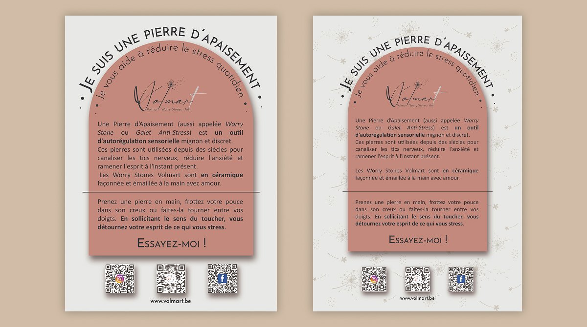 Mode d'emploi d'une worry stone