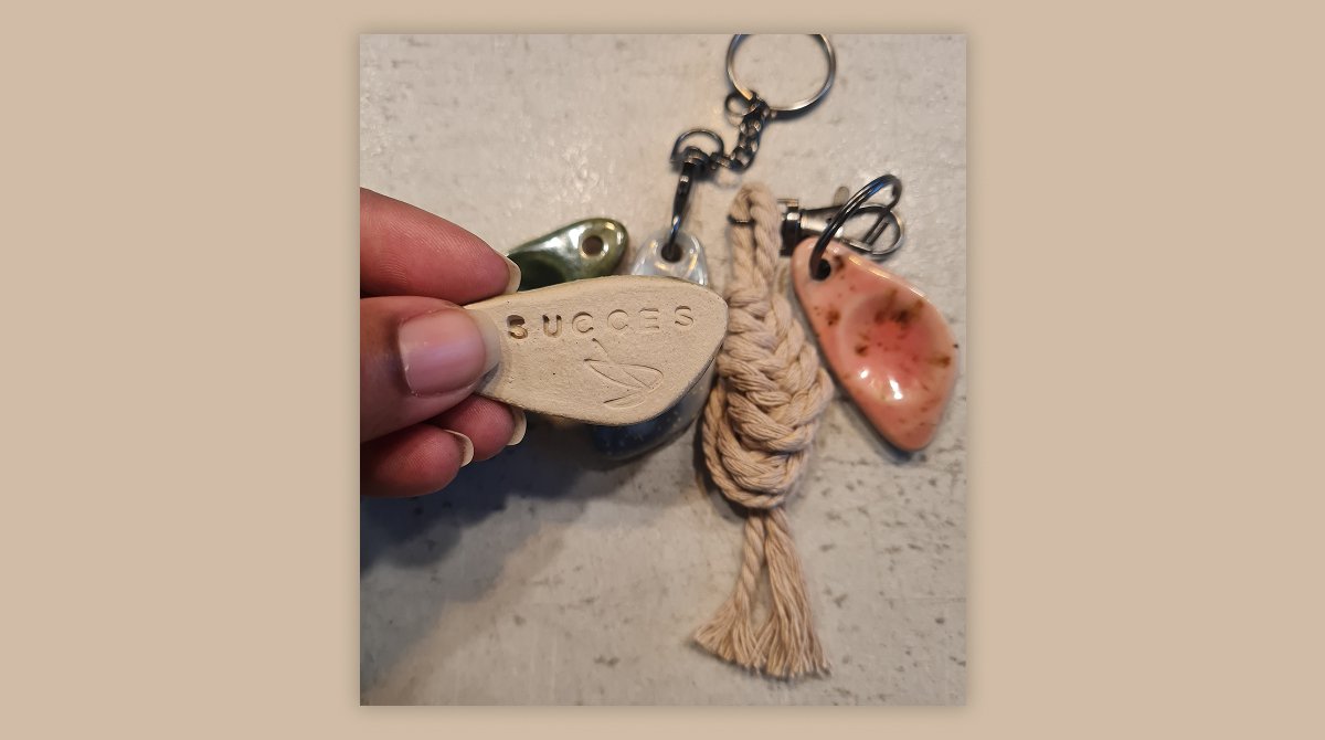 tampon sur une worry stone Volmart